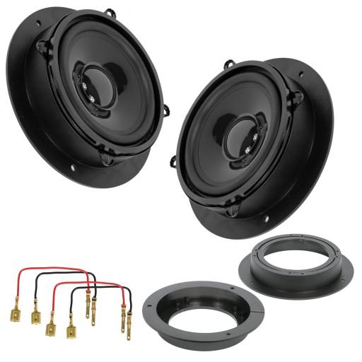 500W - Бас-динамики MERCEDES A B Class W169 W245 спереди