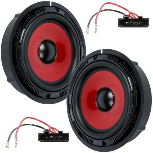 Басовые колонки VW PASSAT B5 GOLF 4 спереди и сзади