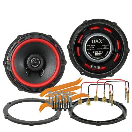 Двойные динамики CITROEN C4 PICASSO спереди и сзади