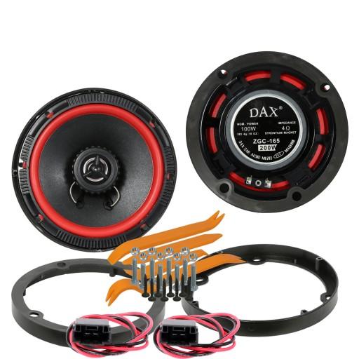 Двухполосные динамики MERCEDES VITO VIANO W639 спереди