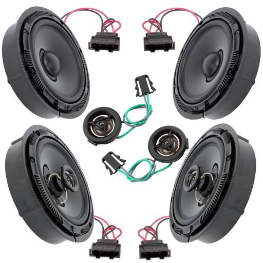 Колонки распорки VW GOLF 4 PASSAT B5 спереди и сзади