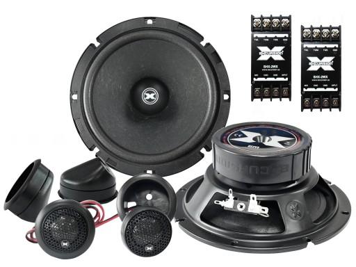 КОЛОНКИ EXCURSION SHX - 6C ДВУХПОЛОСНЫЕ РАЗДЕЛЬНЫЕ