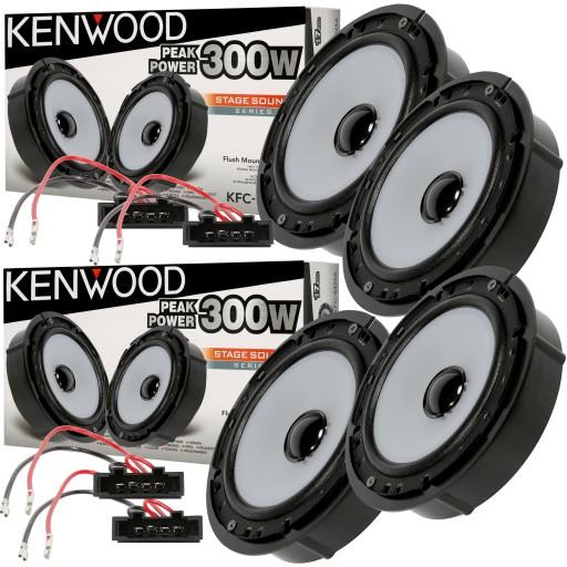 Колонки Kenwood 4шт VW PASSAT B5 GOLF 4 спереди вы