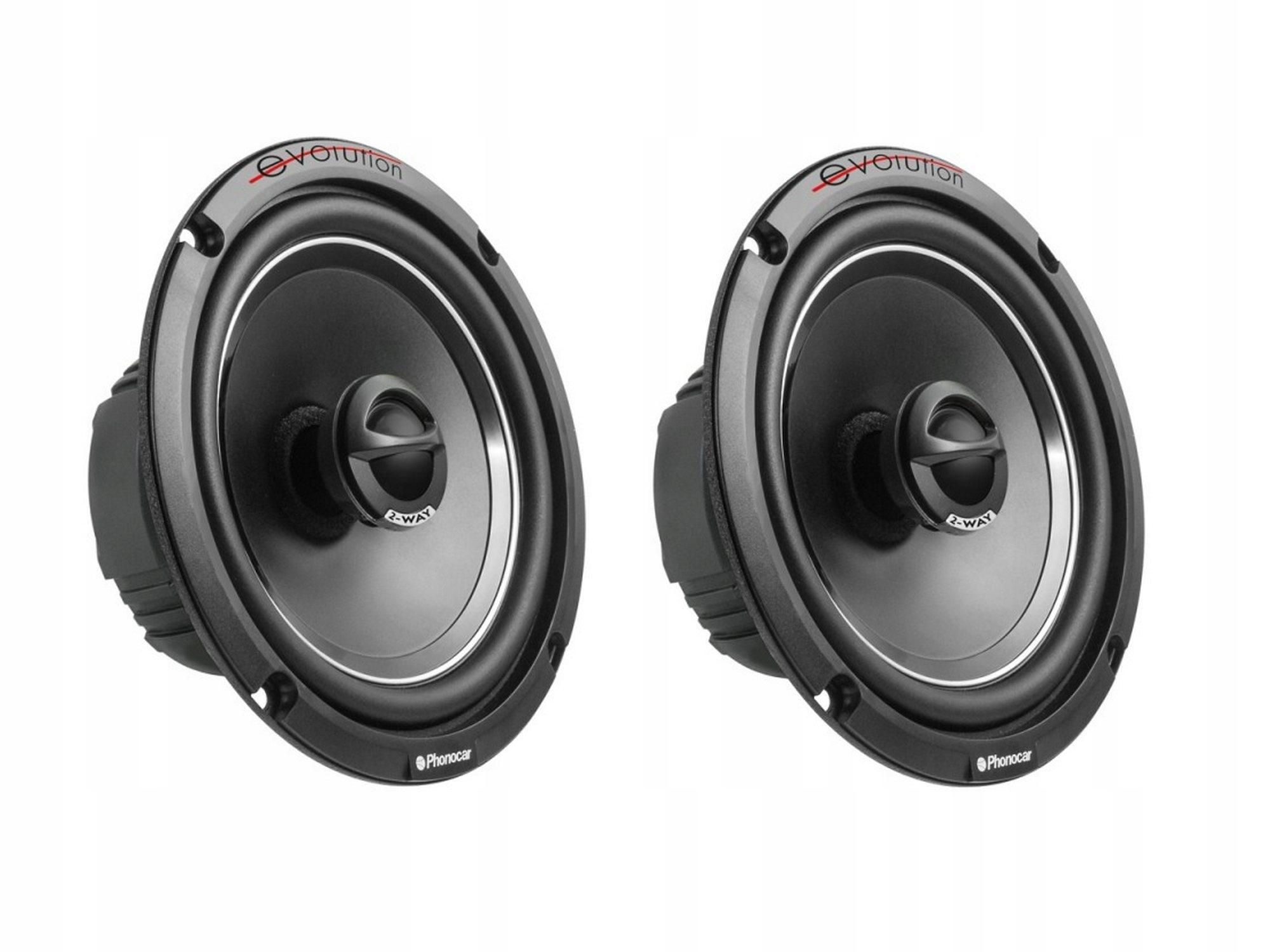 КОЛОНКИ PHONOCAR 02616 2-ПОЛОСНАЯ 165 ММ 120 ВТ