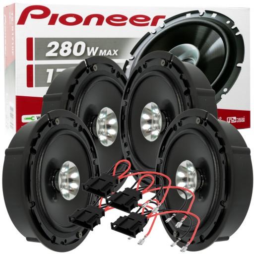Колонки PIONEER 4шт VW PASSAT B5 GOLF 4 спереди вы