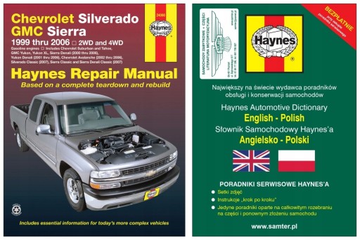 Керівництво по ремонту GMC Yukon Sierra Denali (2000-2006) Haynes + БЕЗКОШТОВНО 24 години