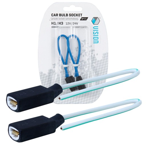 4154346456373576345 - ПРЯМЫЕ КЕРАМИЧЕСКИЕ ПАНЕЛИ ДЛЯ ЛАМПОК H1 H3 12В 24В 2ШТ/КОМПЛЕКТ