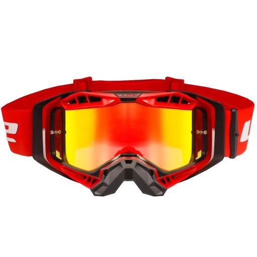 ENDURO GOGGLES LS2 AURA RED QUAD CROSS МОТОЦИКЛ СКУТЕР СХВАЛЕННЯ БРЕНД