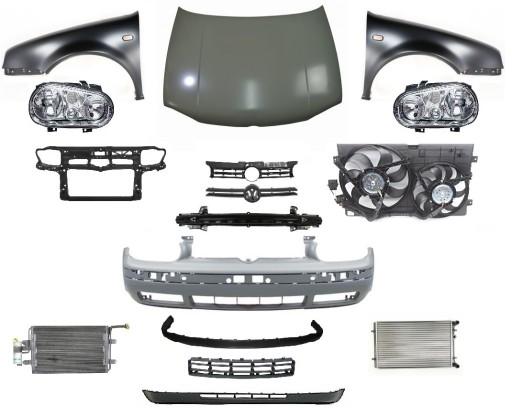 1J0805588T - GOLF 4 IV ПЕРЕДНИЙ КАПОТ БАМПЕР РЕМЕНЬ ЛАМПА КРИЛО