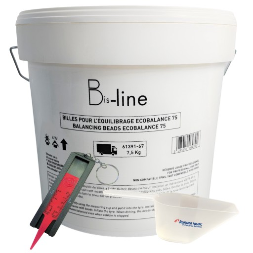 ГРАНУЛЫ ДЛЯ БАЛАНСИРОВКИ КОЛЕС SCHRADER BIS-LINE 7,5 КГ