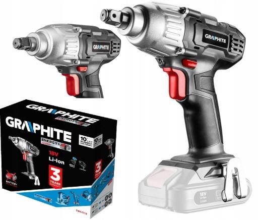 ГРАФИТОВЫЙ УДАРНЫЙ КЛЮЧ 180 НМ 18 В 58G018