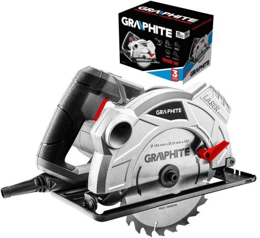 ГРАФІТОВА ПИЛА ЦИРКУЛЯРНА ПИЛА 58G492 1500 Вт 185 мм
