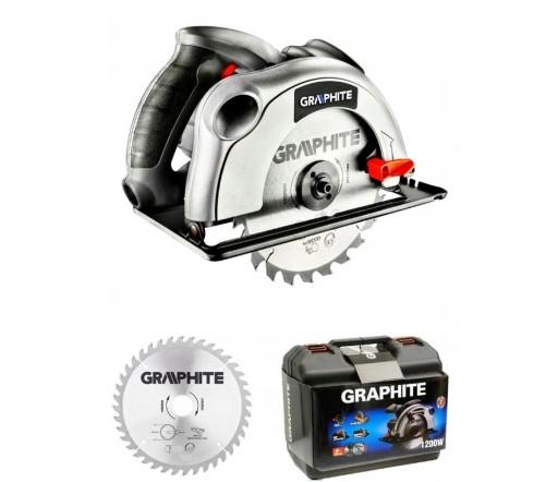 ЦИРКУЛЯРНА ПИЛА GRAPHITE 58G488 КОРПУС + 2 ДИСКА