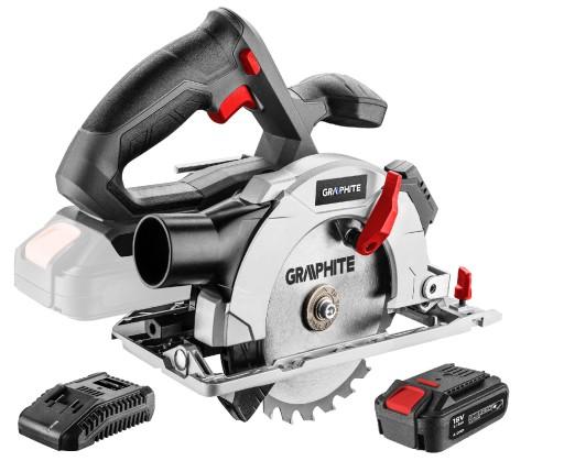 ГРАФИТОВАЯ АККУМУЛЯТОРНАЯ ЦИРКУЛЯРНАЯ ПИЛА 18V 58G008