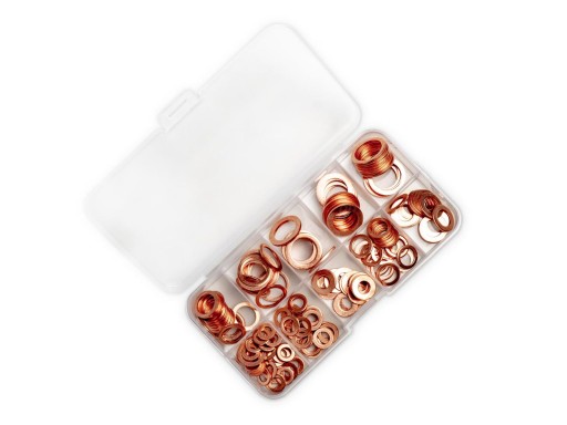 БЕЗКОШТОВНІ ПОДАРУНКИ# НАБІР МІДНИХ ШАЙБ AMiO З 200 ШТАТІВ ПРОКЛАДОК