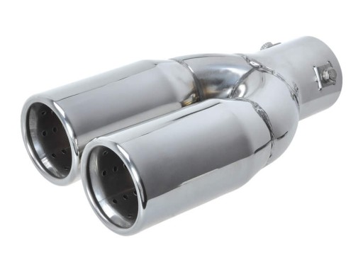 Халява # глушитель наконечник из нержавеющей стали двойной 2X63MM