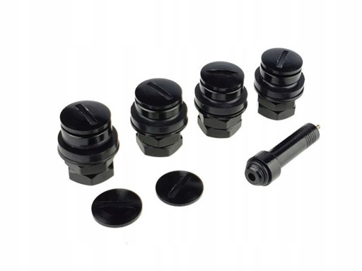 БЕЗКОШТОВНІ ПОДАРУНКИ # ПРИХОВАНІ ПЛОСКІ КЛАПАНИ ДЛЯ Алюмінієвих дисків, ЧОРНІ