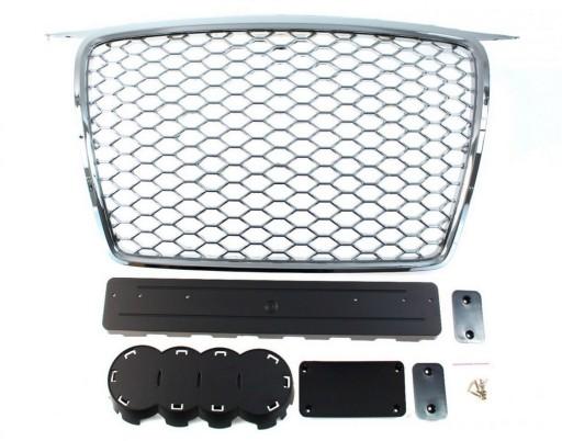 Решітка AUDI A3 8P 2005-2009 RS-style chrome