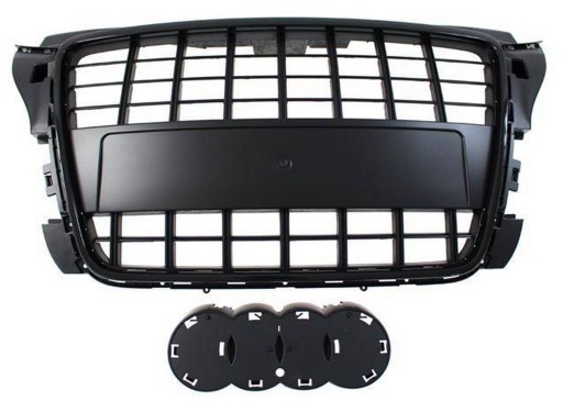 AUDI A3 8P 2009-2012 S8-STYLE решітка яскраво-чорна