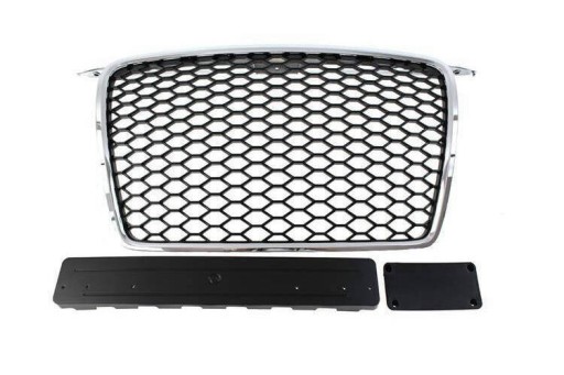 Решітка радіатора AUDI A3 8P RS-STYLE CHROME-BLACK 05-09р