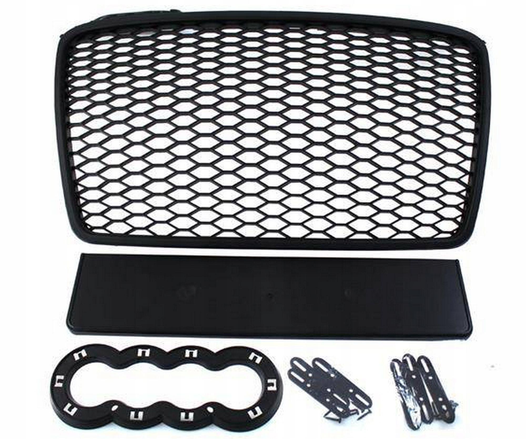 Гриль Audi A4 B7 2004-08 RS-Style black