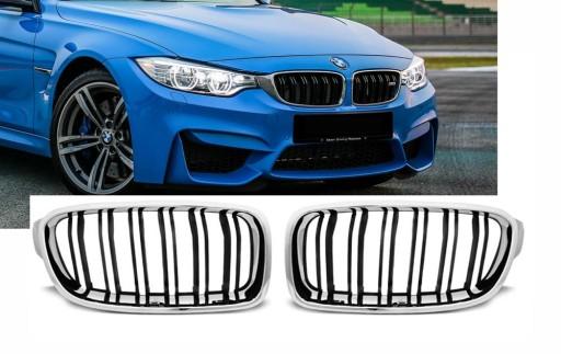 Гриль BMW F30 / F31 10/11 - M3 черный хром
