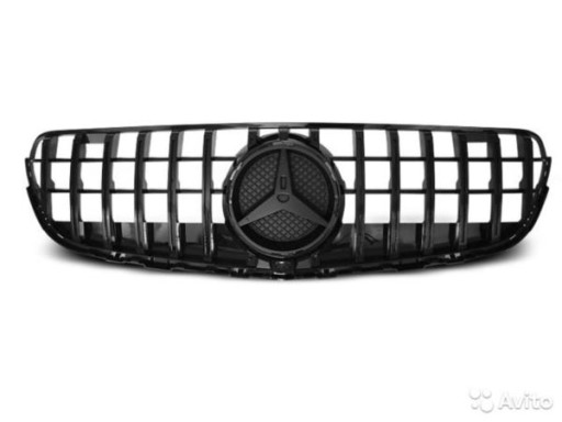 MERCEDES GLC X253 Решетка радиатора 15-19 ЧЕРНЫЙ С КАМЕРОЙ/БЕЗ КАМЕРЫ