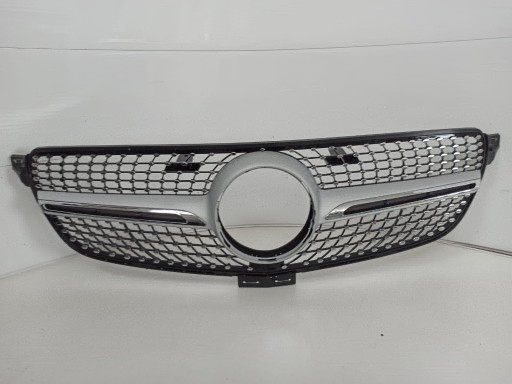 MERCEDES GLE W166 решітка 15-18 Diamond sil без каменю