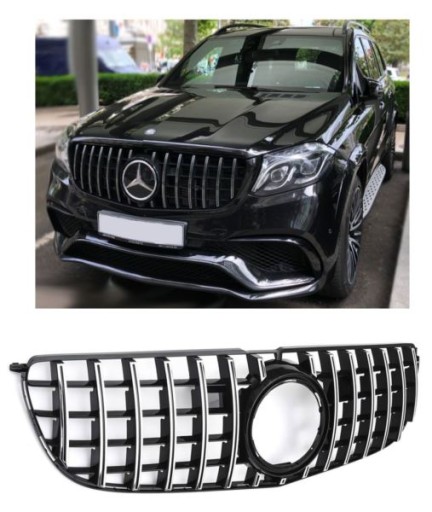 MERCEDES W166 GLS решітка 2016-18 PANAMERICANA Б/К