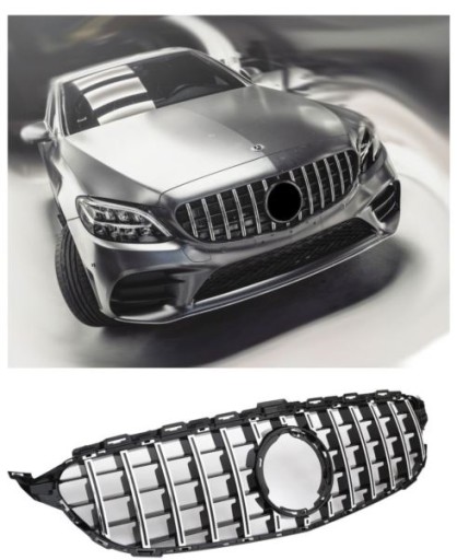 MERCEDES W205 18- LOOK C63 AMG PANAMERICANA решітка