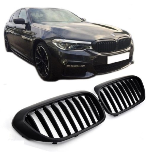 Решітка () BMW G30 G31 17-6/20 MATT BLACK