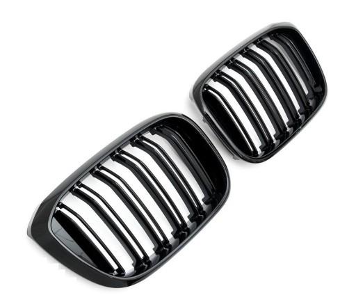 Решітка радіатора BMW X3 X4 G01 G02 look m GLOSSY BLAC