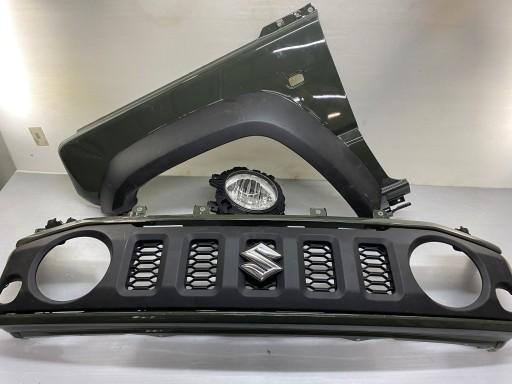 Решетка радиатора ПЕРЕДНЯЯ ПОЯСНАЯ SUZUKI JIMNY 2 II 2018-