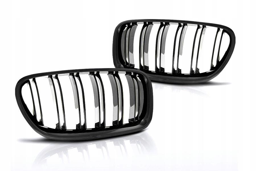 Передняя решетка радиатора BMW F10 / F11 M5 черный глянец