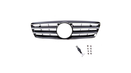 Решетка SPORTY GLOSS BLACK 4S MERCEDES C-CLASS W203 S203 2000-2007