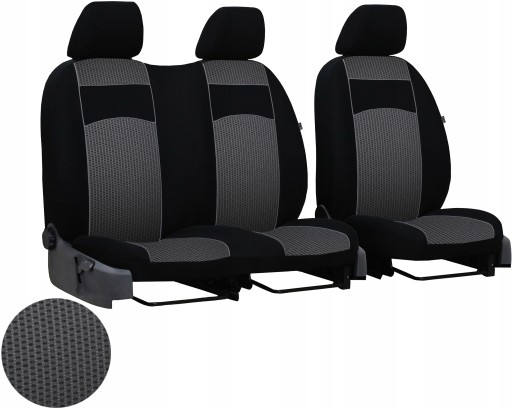 ТОВСТІ МІРНІ ЧОХЛИ ДЛЯ MERCEDES SPRINTER 1 2+1