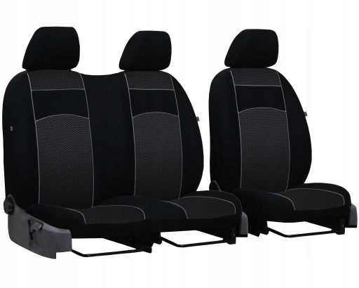 ТОВСТІ МІРНІ ЧОХЛИ VIP АВТОБУС FORD TRANSIT 3 2+1