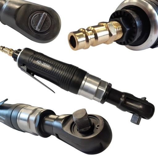 ПНЕВМАТИЧЕСКИЙ КЛЮЧ С ХРАПОВКОЙ 1/2'' 102 Нм ADLER