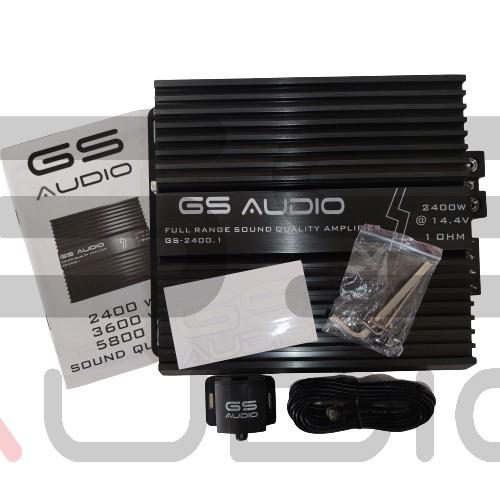 GS Audio 2400.1 SQ 700/1300/2400 Rms зроблено в Кореї
