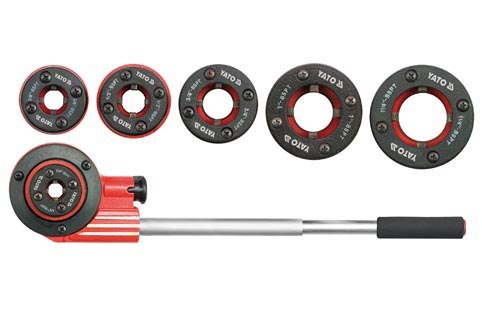 РУЧНИЙ НІТКОВДІВАЛЬНИК 1/4''-5/4'' YATO, 6 ЧАСТЕЙ