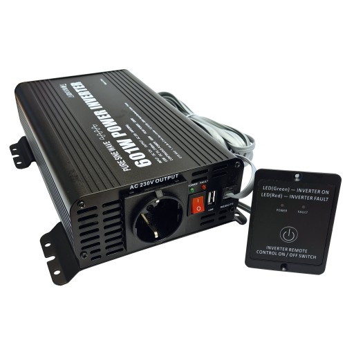 СИНУСОИДНЫЙ ПРЕОБРАЗОВАТЕЛЬ GYS CONVERGYS 600 ВТ ДЛЯ ПИТАНИЯ АВТОМОБИЛЬНОЙ ЭЛЕКТРОНИКИ