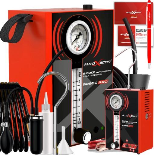 Генератор дыма AUTOXSCAN SD950Pro, течеискатель Новейшая модель 2024 года