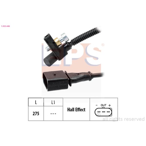 Генератор імпульсів, колінчастий вал EPS 1.953.448