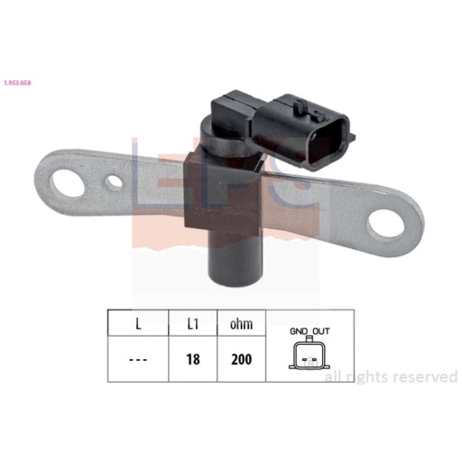 Генератор імпульсів, колінчастий вал EPS 1.953.658