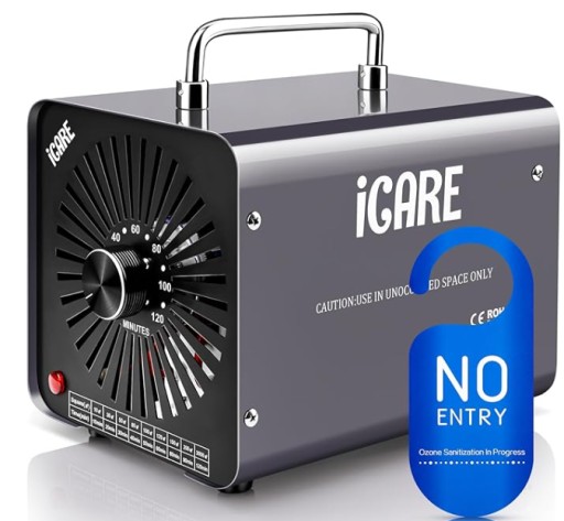Генератор озону Icare 30000 мг/год, очищувач повітря озонатор