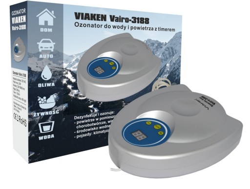 ОЗОНАТОР Генератор озона Viaken GL-3188 400мг/ч