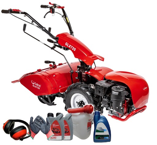 Бензиновый ротаватор Cedrus GLX720 Weima, прочный, мощный, большие колеса ДЗИК