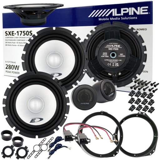 Динаміки ALPINE проставки для OPEL ASTRA G CALIBRA A MERIVA A OMEGA B VECTRA