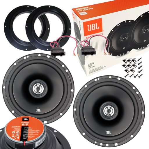 Автомобільна акустика JBL 200W для VW GOLF JETTA V SKODA OCTAVIA II VW CADDY
