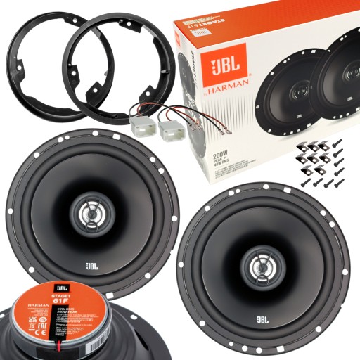 Динаміки JBL 200W автомобільні проставки для FORD GALAXY S-MAX FRONT DOORS